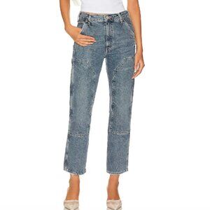 AGOLDE Blue Rami Jeans Carpenter Straight Leg in Repetition 29 from REVOLVE